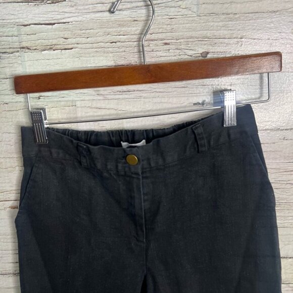 Oak + Fort Black Cropped Pant size small - Picture 4 of 9